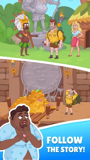 Andy Volcano: Tile Match Story应用截图