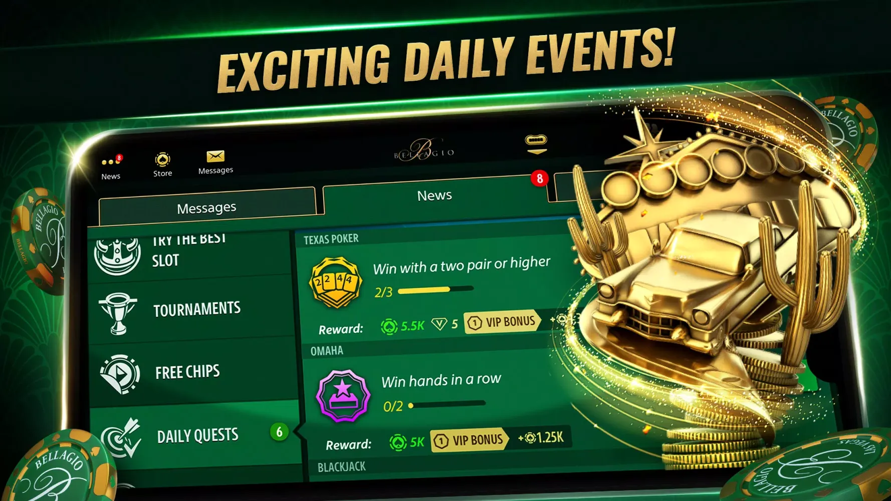 Bellagio Screenshots
