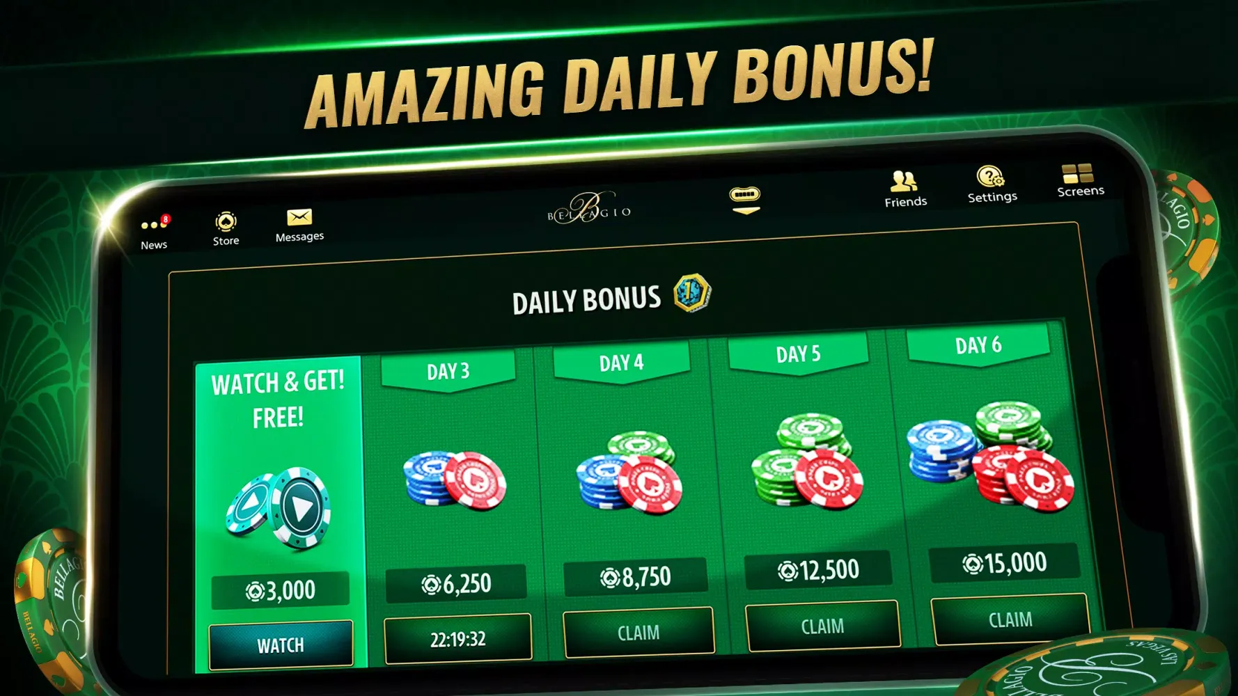 Bellagio Screenshots