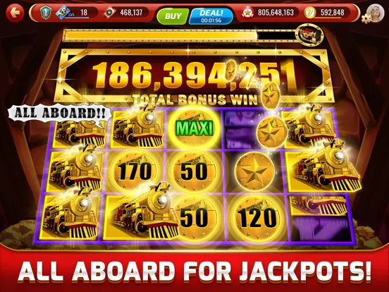 ภาพหน้าจอของ myKONAMI® Casino Slot Machines iPad 