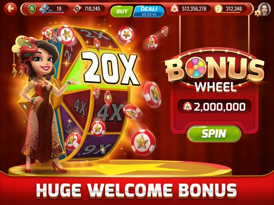 ภาพหน้าจอของ myKONAMI® Casino Slot Machines iPad 