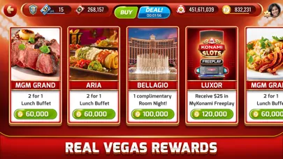 ภาพหน้าจอของ myKONAMI® Casino Slot Machines