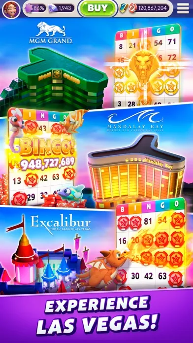 myVEGAS Bingo - Bingo Games Screenshots