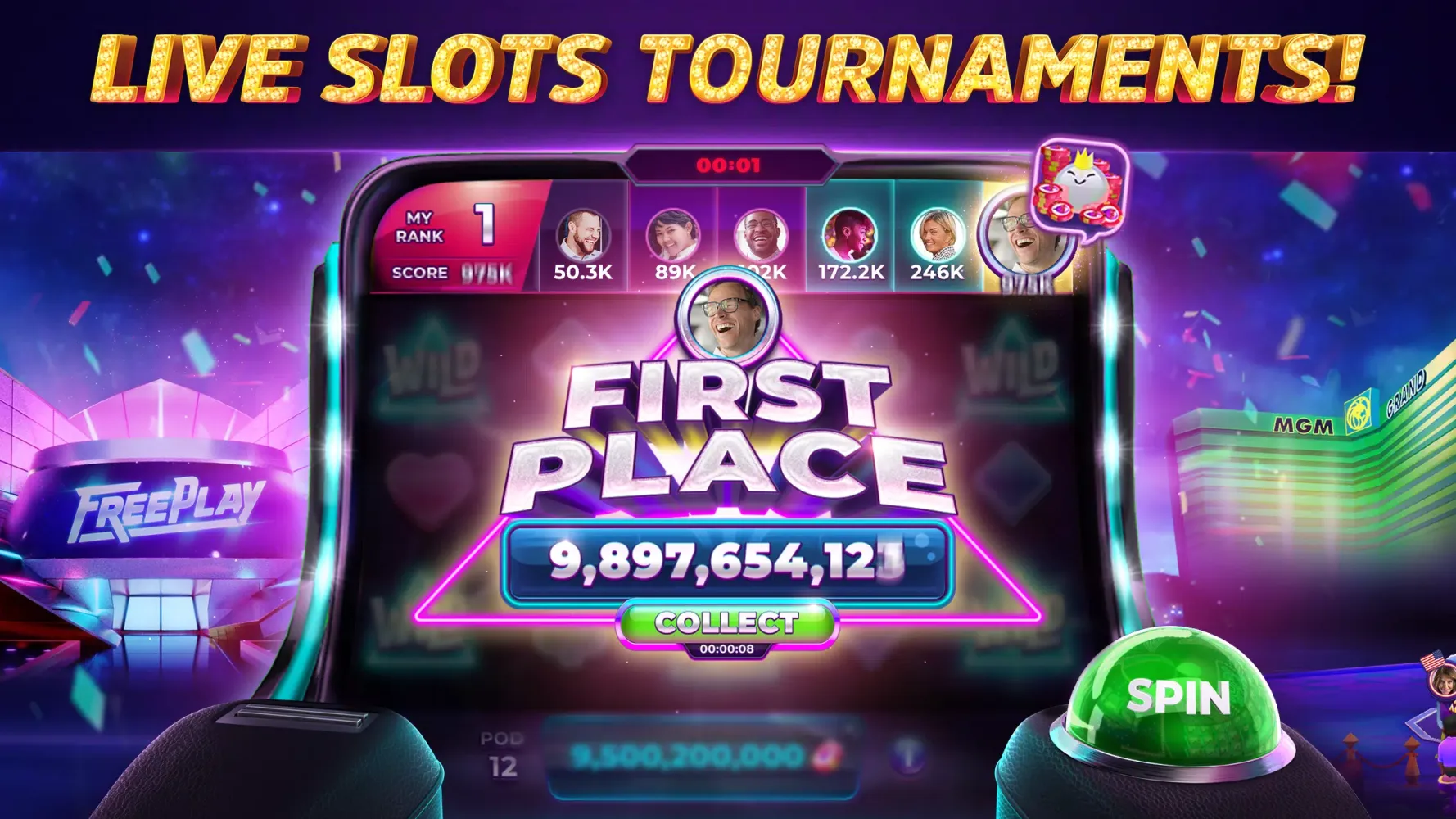 POP! Slots™ Vegas Casino Games Screenshots