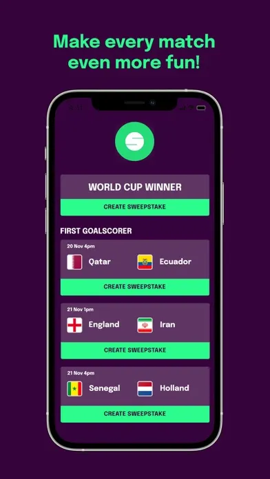 صور Sweeper - The Sweepstake App