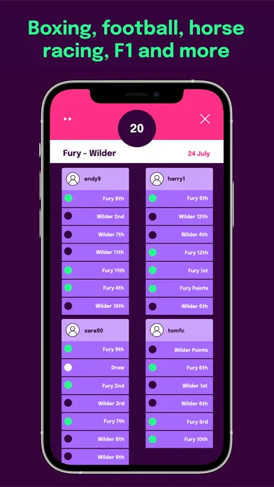 صور Sweeper - The Sweepstake App
