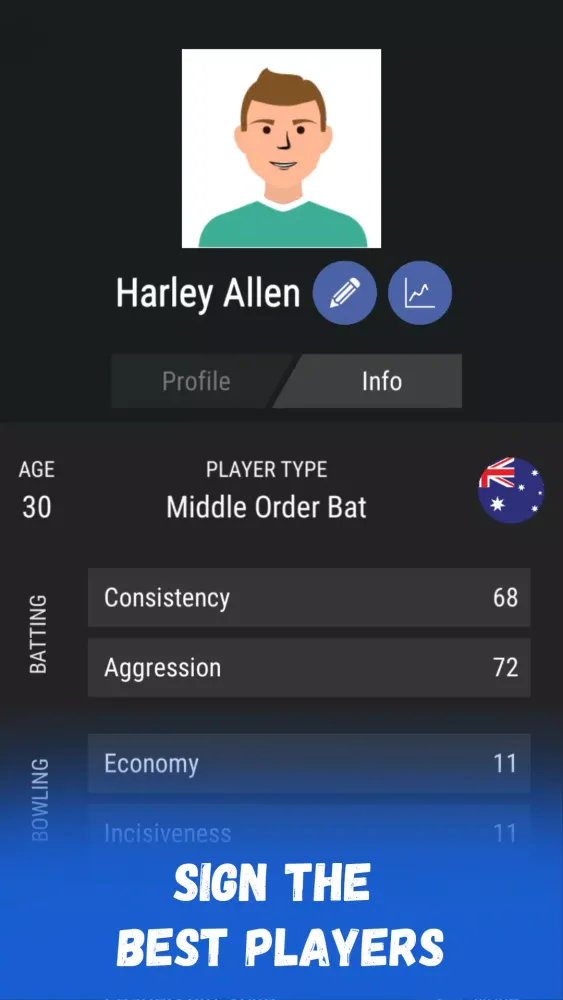 Wicket Cricket Manager应用截图