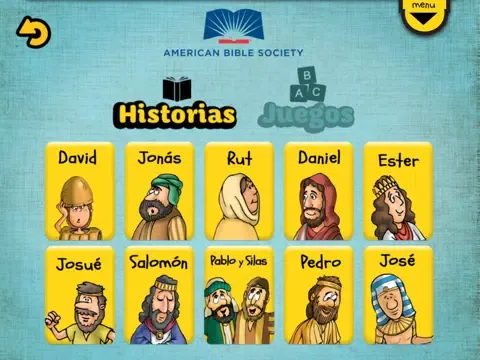 Aventuras de la Biblia para Niños - ¡Gratis! iPad 应用截图