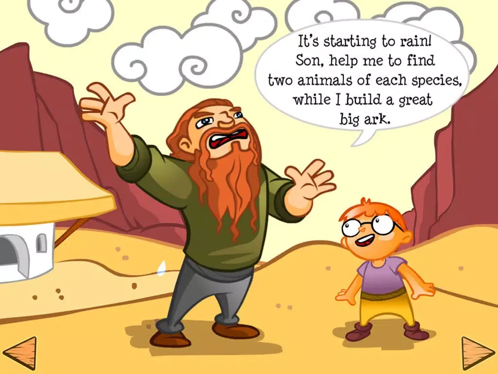 Capturas de pantalla de Noah's Ark .- free book for kids iPad 