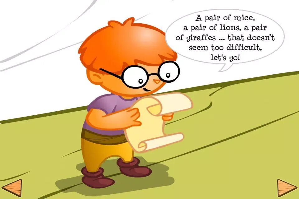 Capturas de pantalla de Noah's Ark .- free book for kids