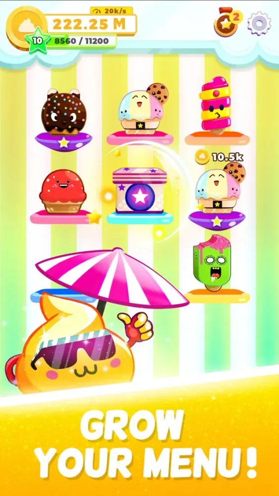 صور Ice Cream idle: Merge games!