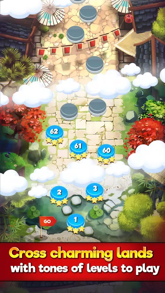 Tangkapan layar Solitaire Tripeaks Spin