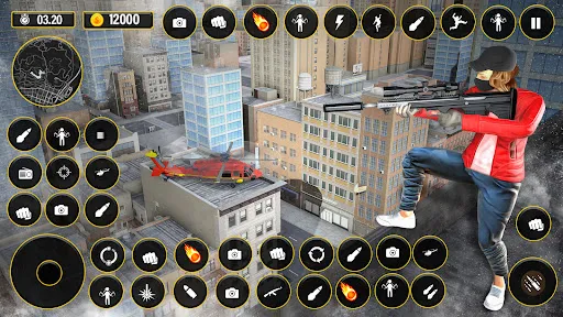 Ảnh chụp màn hình của FPS Commando Sniper Gun Games