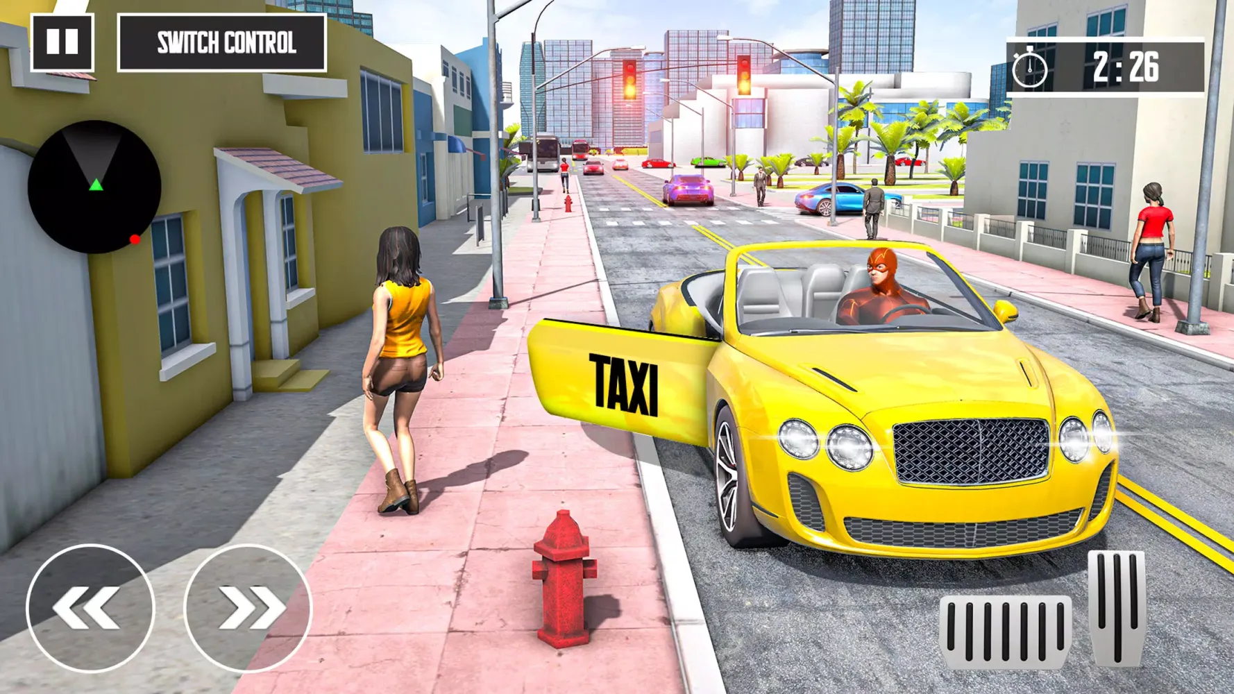 Superhero Car Games Taxi Games應用截圖