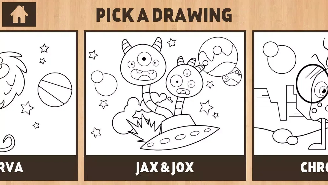 Color It Puzzle It: Aliens Lite应用截图