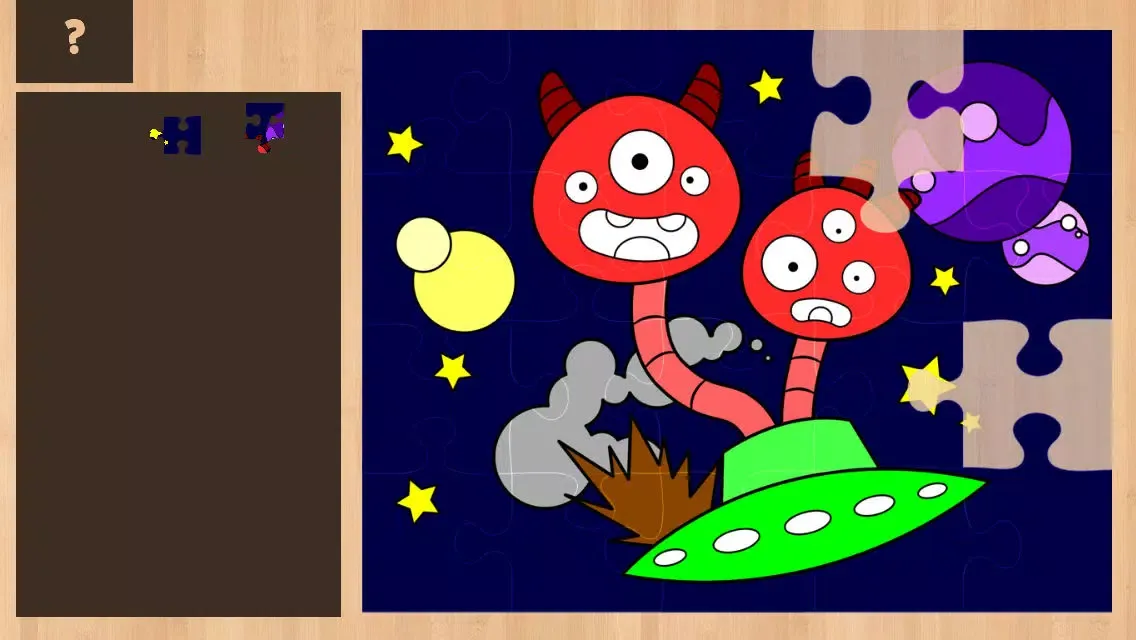 Color It Puzzle It: Aliens Lite应用截图