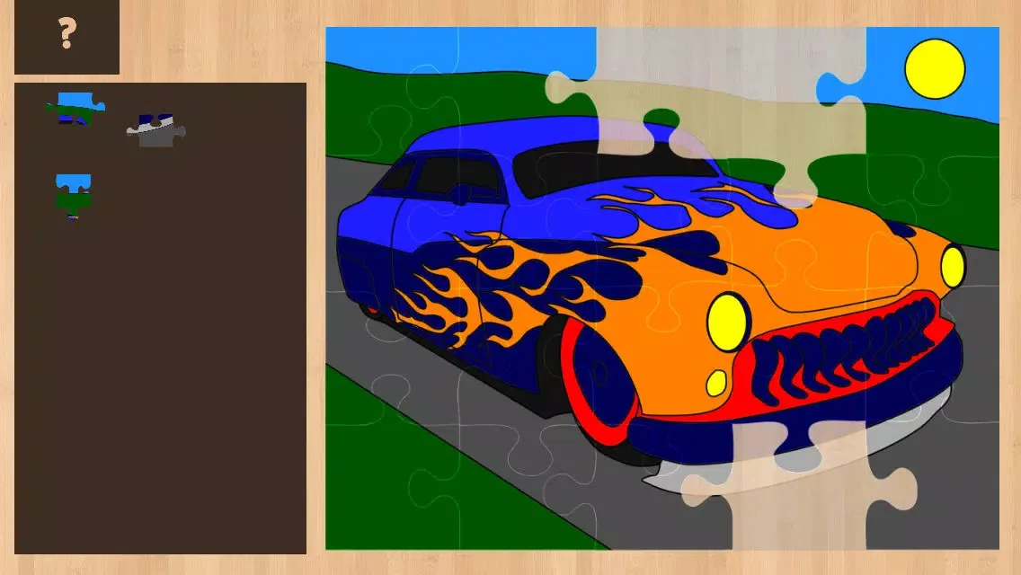 Color It Puzzle It: Hot Rods Lite Screenshots