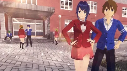 Anime School Life Simulator 3D Screenshots