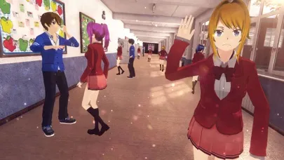 Anime School Life Simulator 3D Screenshots