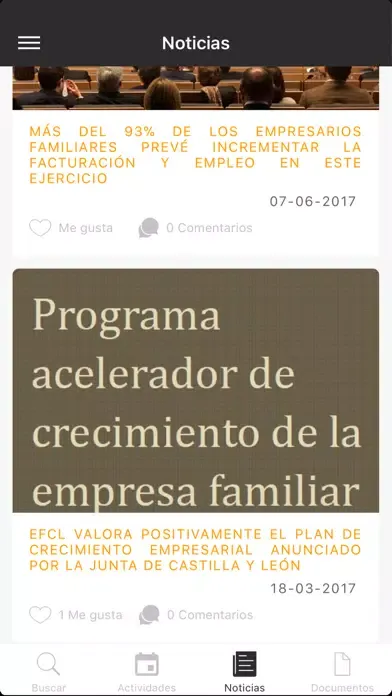 Zrzuty ekranu Connecta EFCL