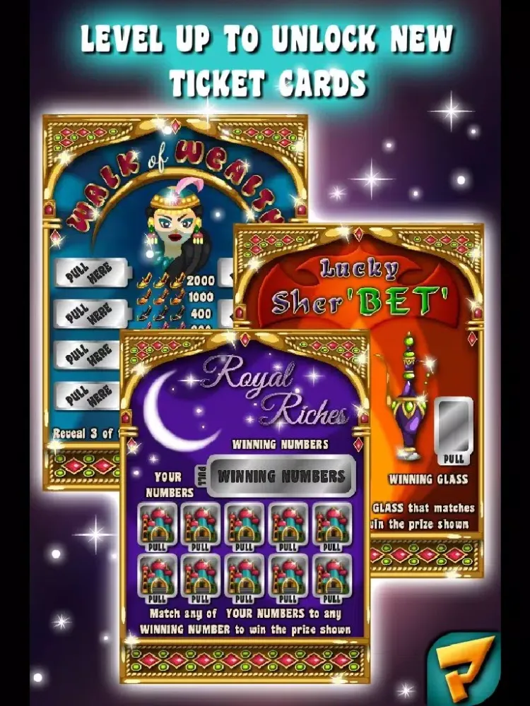 Sultan's Lucky Lotto Free iPad  Screenshots