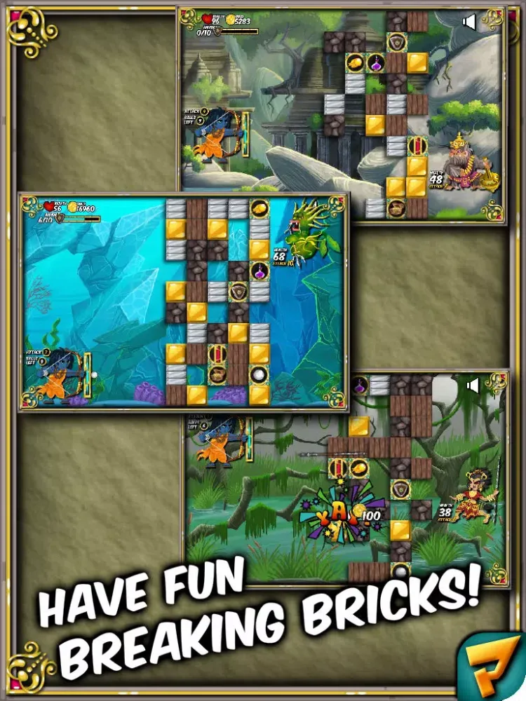 Capturas de tela do Ramayan - A Match 3 Brick Breaker Battle Adventure iPad 