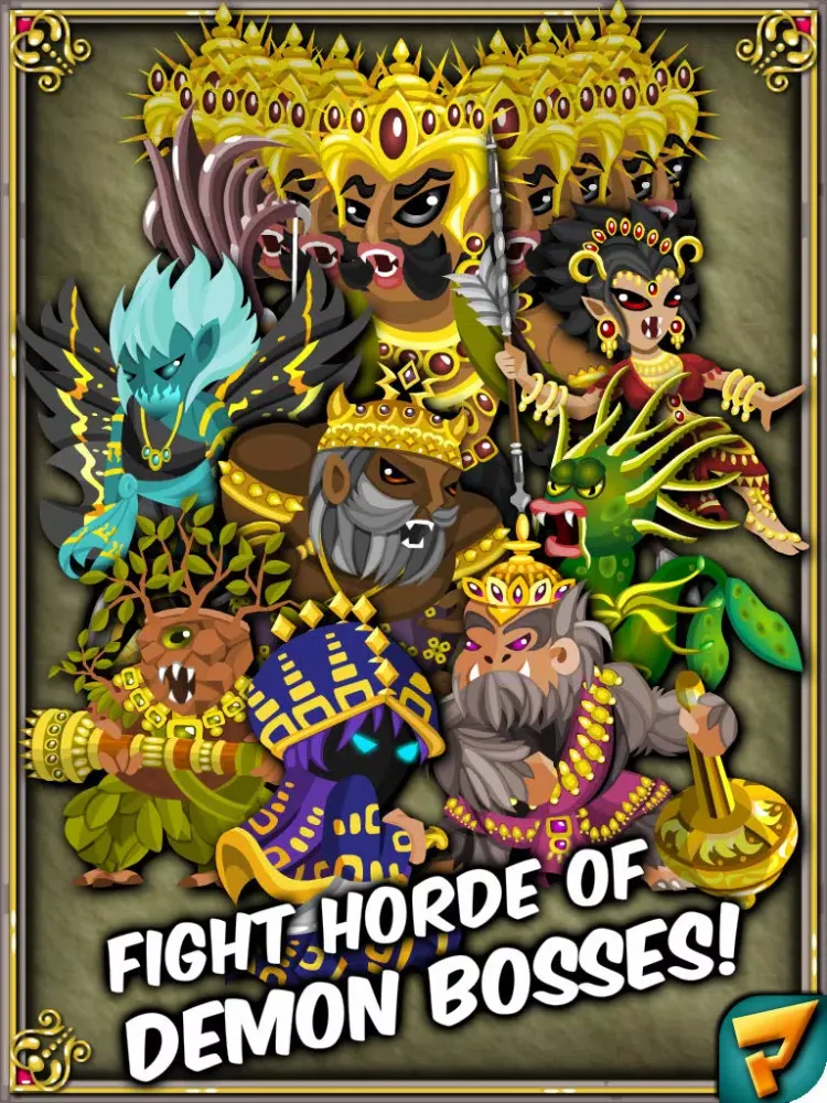 Capturas de tela do Ramayan - A Match 3 Brick Breaker Battle Adventure iPad 