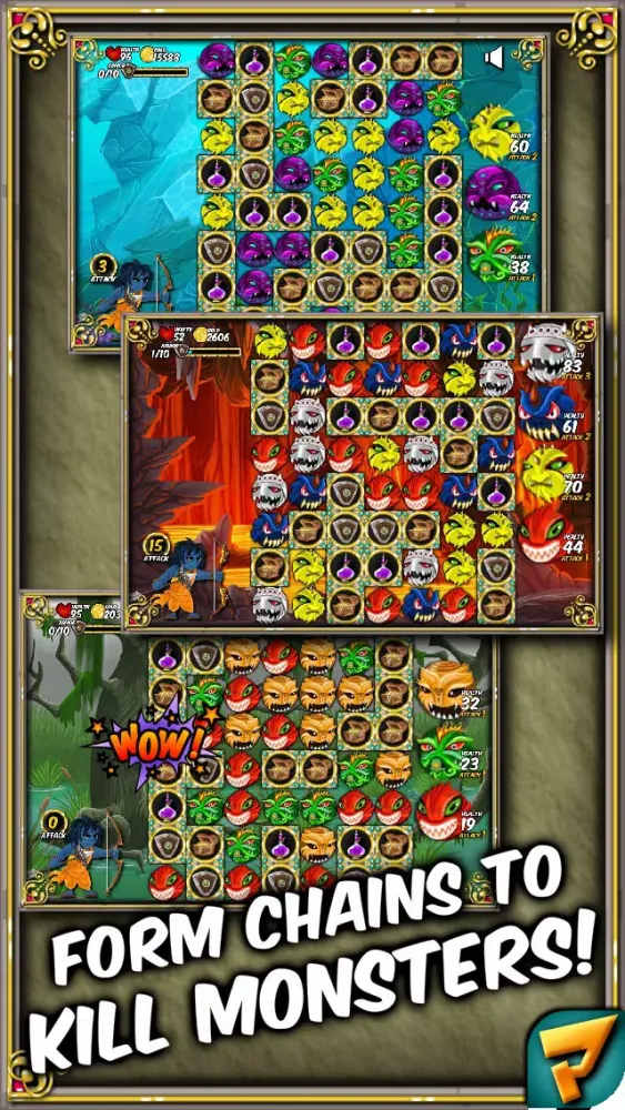 Capturas de tela do Ramayan - A Match 3 Brick Breaker Battle Adventure