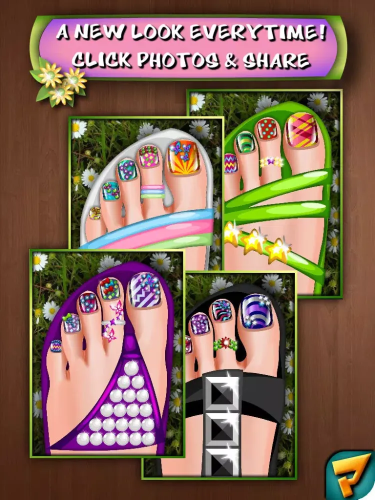Beauty Pedicure and Nail Art Salon iPad  スクリーンショット