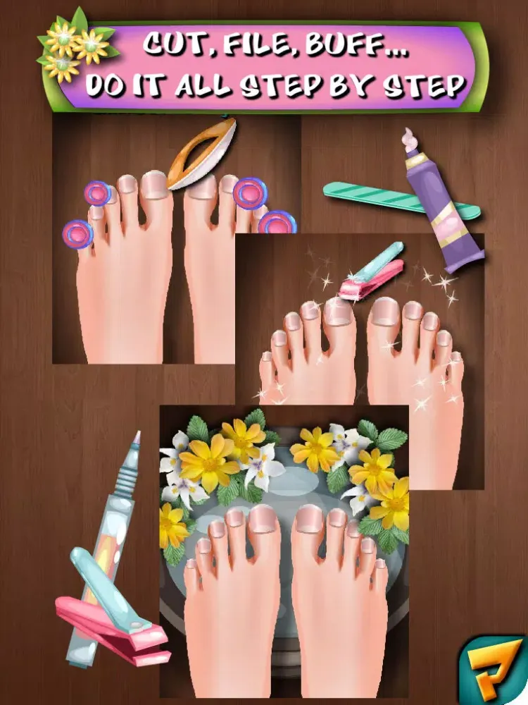 Beauty Pedicure and Nail Art Salon iPad  スクリーンショット