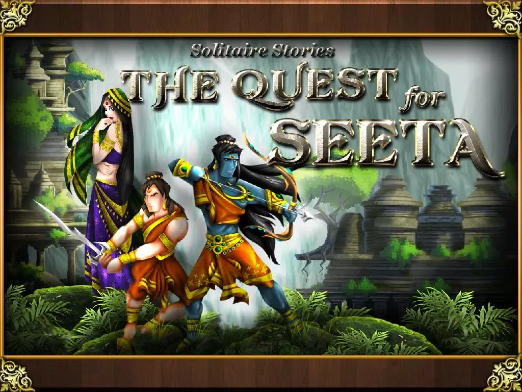 Solitaire Stories - The Quest For Seeta iPad 应用截图