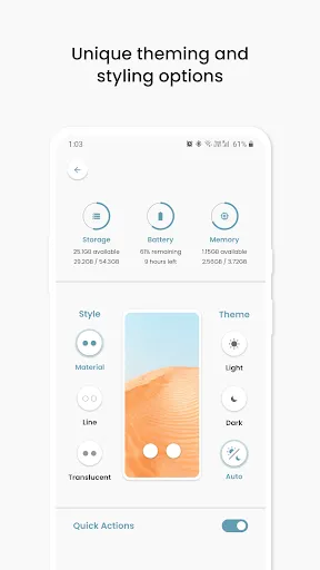 Styles KLWP Screenshots