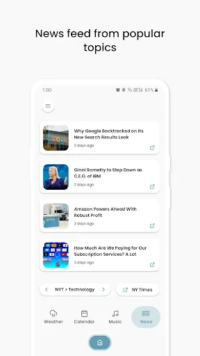 Styles KLWP Screenshots
