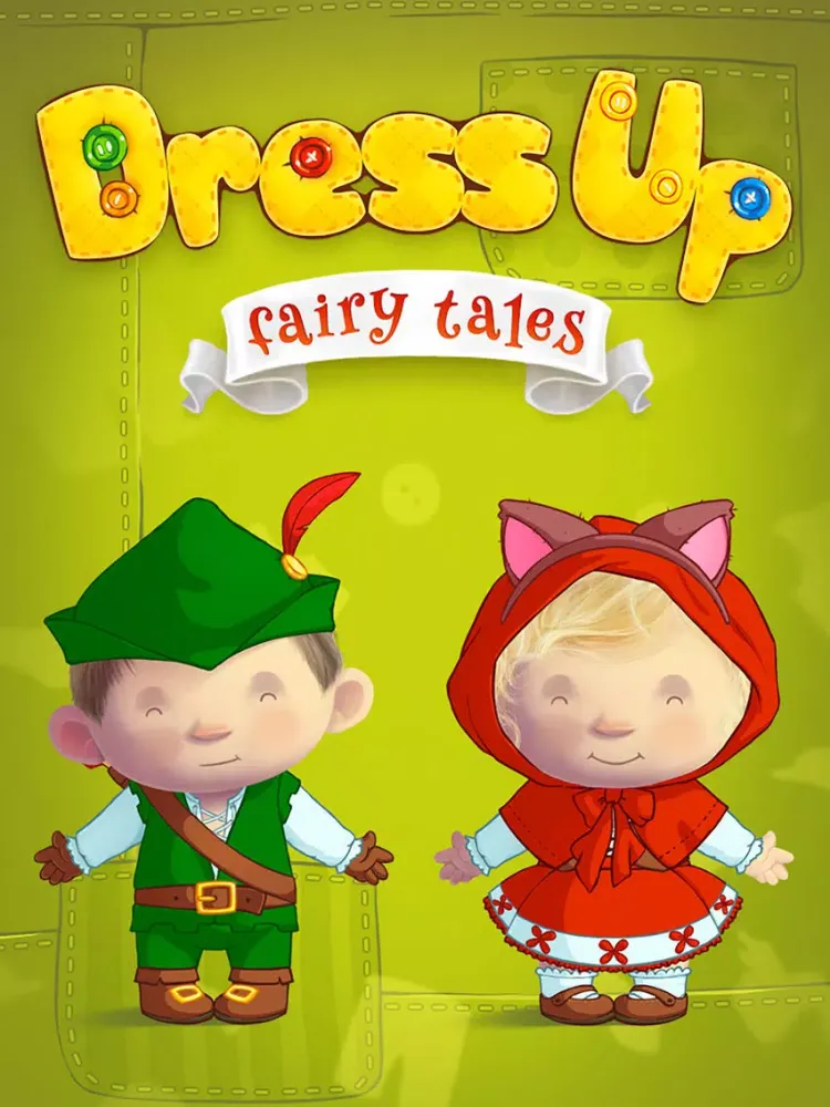 Screenshot di Dress Up : Fairy Tales - Fantasy puzzle game & Coloring book for children and babies by Play Toddlers (Free Version) iPad 