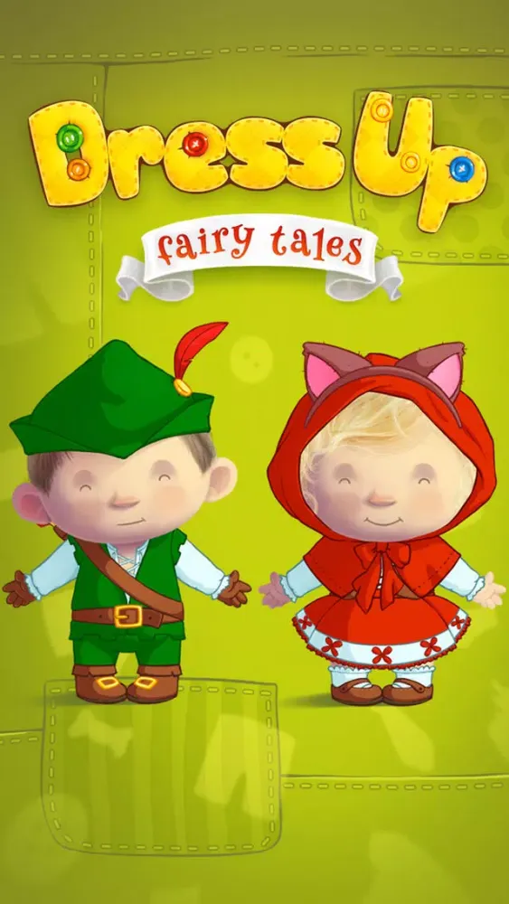 Screenshot di Dress Up : Fairy Tales - Fantasy puzzle game & Coloring book for children and babies by Play Toddlers (Free Version)