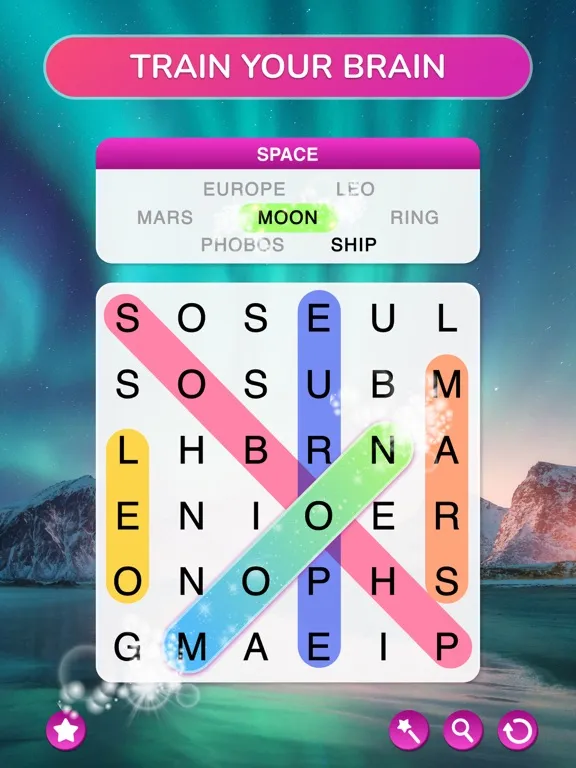 Word Search Journey - Puzzle iPad 应用截图