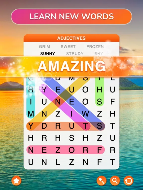 Word Search Journey - Puzzle iPad 应用截图