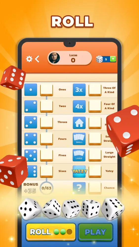 Yatzy Screenshots