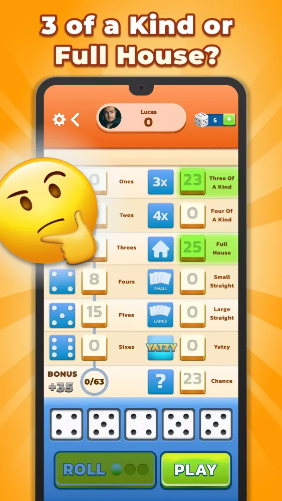 Yatzy Screenshots