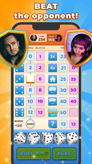 Скриншоты Yatzy - The Classic Dice Game