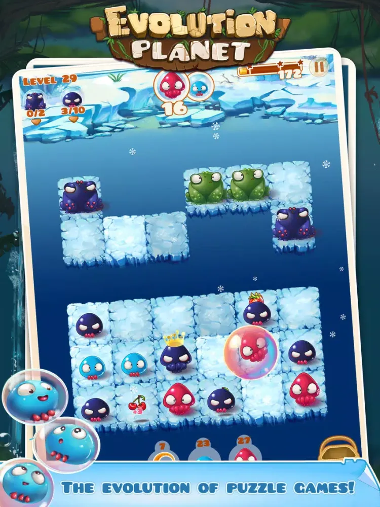 Tangkapan layar Evolution Planet iPad 