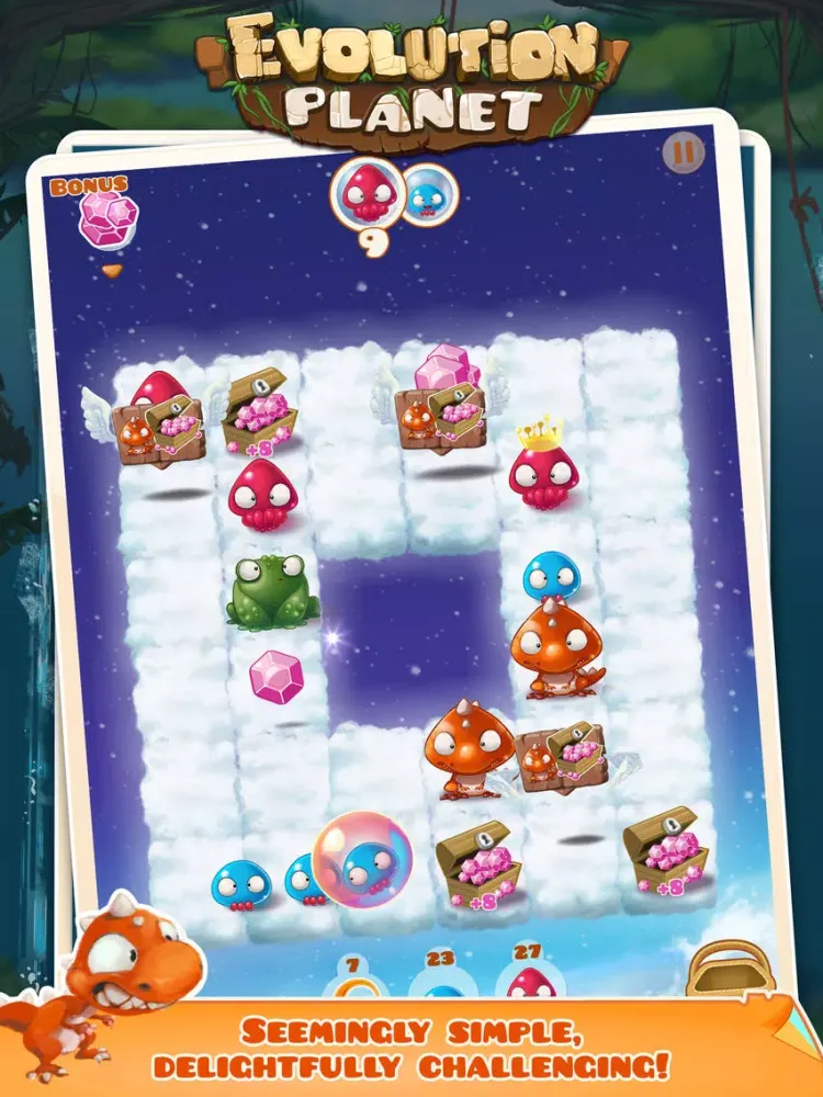 Tangkapan layar Evolution Planet iPad 
