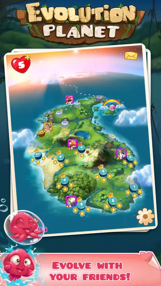 Tangkapan layar Evolution Planet