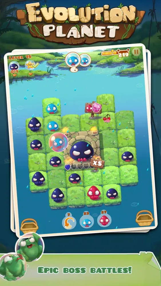 Tangkapan layar Evolution Planet