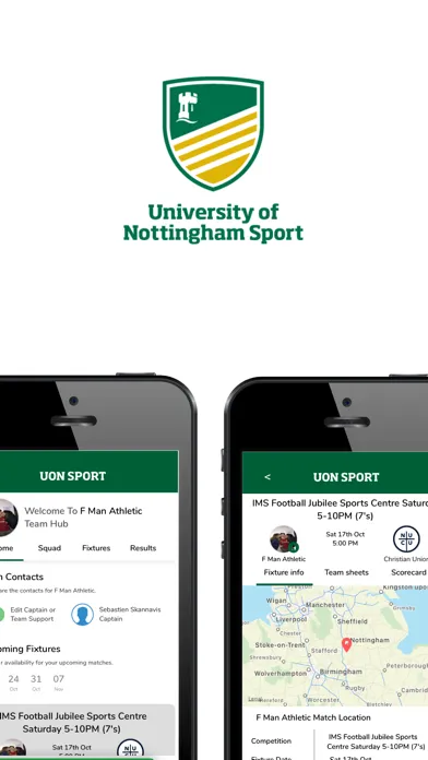 Capturas de pantalla de UoN IMS