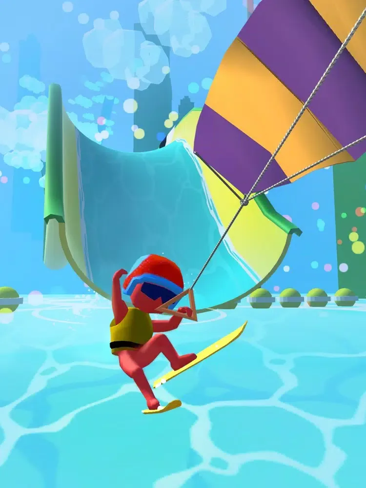 Скриншоты Kite Surfing Race 3D iPad 