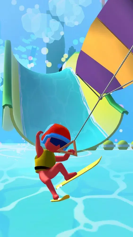 Скриншоты Kite Surfing Race 3D