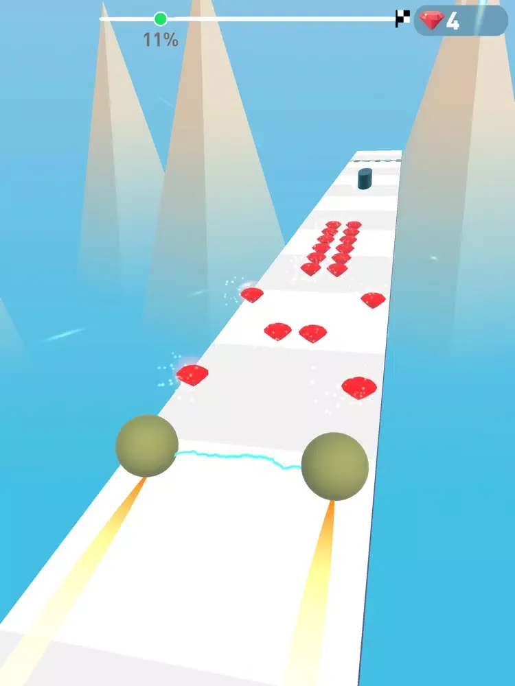 Sky Race 3D iPad  스크린샷