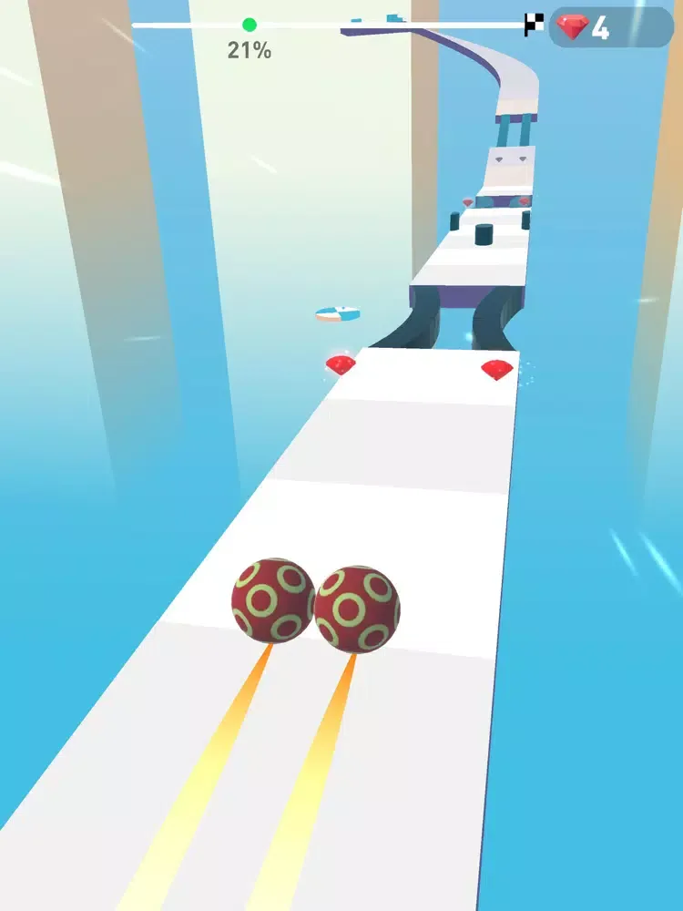 Sky Race 3D iPad  스크린샷