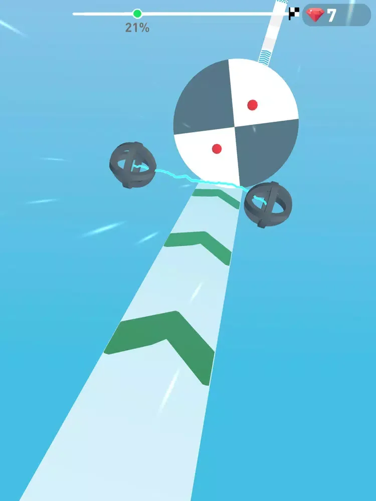 Sky Race 3D iPad  스크린샷